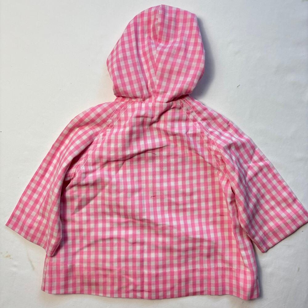 Vintage Duck Pink Gingham Jacket 12-18 months - Picture 6 of 6